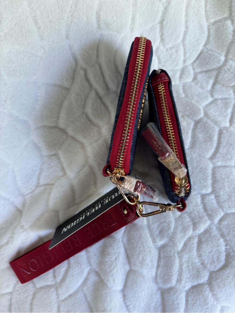 True Religion Denim Wristlet Pouches - Picture 4 of 6